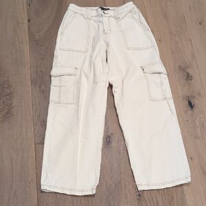 Almost Famous Beige Cargo Pants